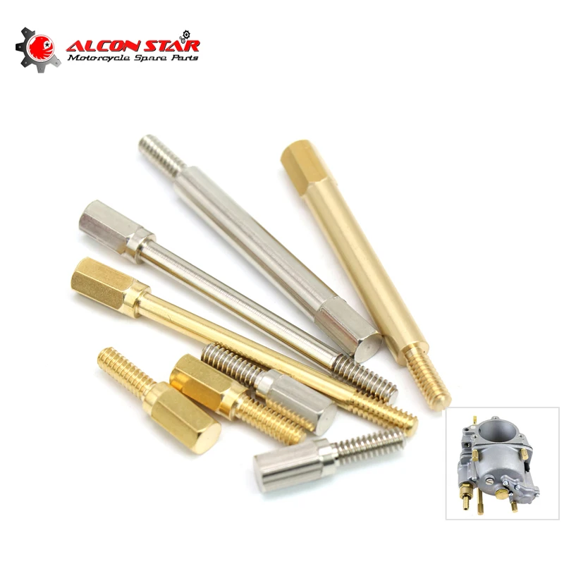 

Ремкомплект карбюратора мотоцикла Alconstar из нержавеющей стали/медины, удлиненные винты для поплавковой чаши для S & S Super E Super G Carb