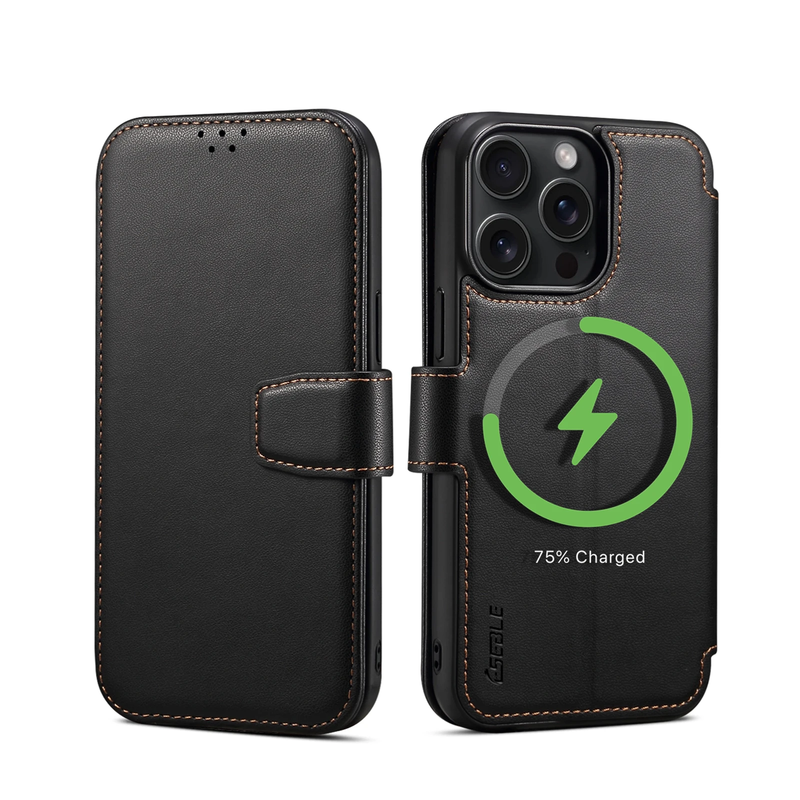 

Кожаный флип-чехол-кошелек Macsafe для Magsafe IPhone 14 Plus 15 Pro Max 14Pro 15Pro Mac Safe, чехол-подставка