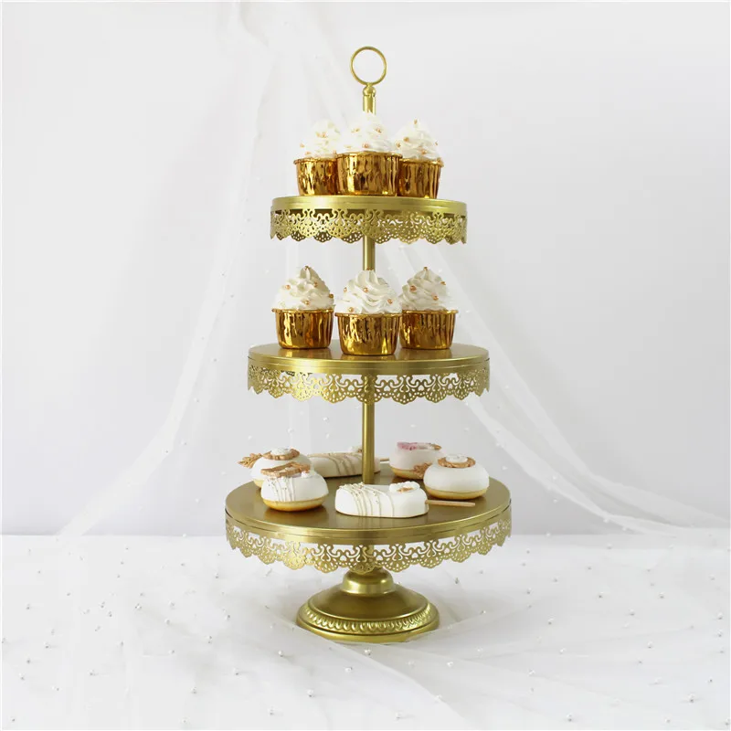 Stand Wedding Celebration Dessert Table Decoration Cake Stand European Afternoon Tea Dim Sum Rack Cold Meal Display Stand