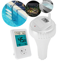 Wireless Swimming Pool Thermometer IPX8 Waterproof Water Temp Gauge Easy Read for Swimming Pools Hot Tubs Small Ponds Aquariums