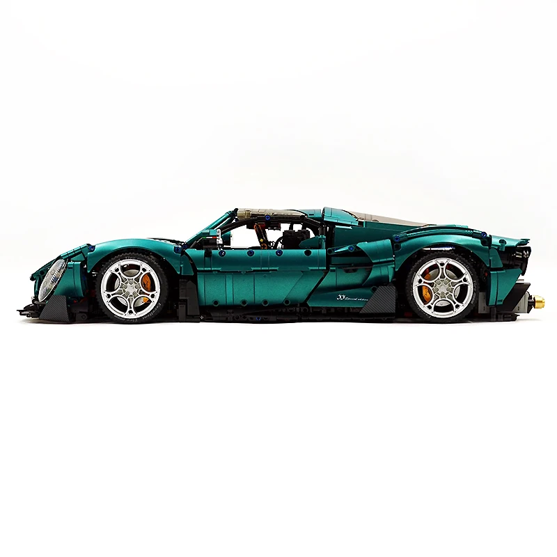 新しい MOC-10621 テクニカルスケール 1:8 スポーツカーモデルビルディングブロック Diy レンガパズルおもちゃ誕生日プレゼント男の子のため