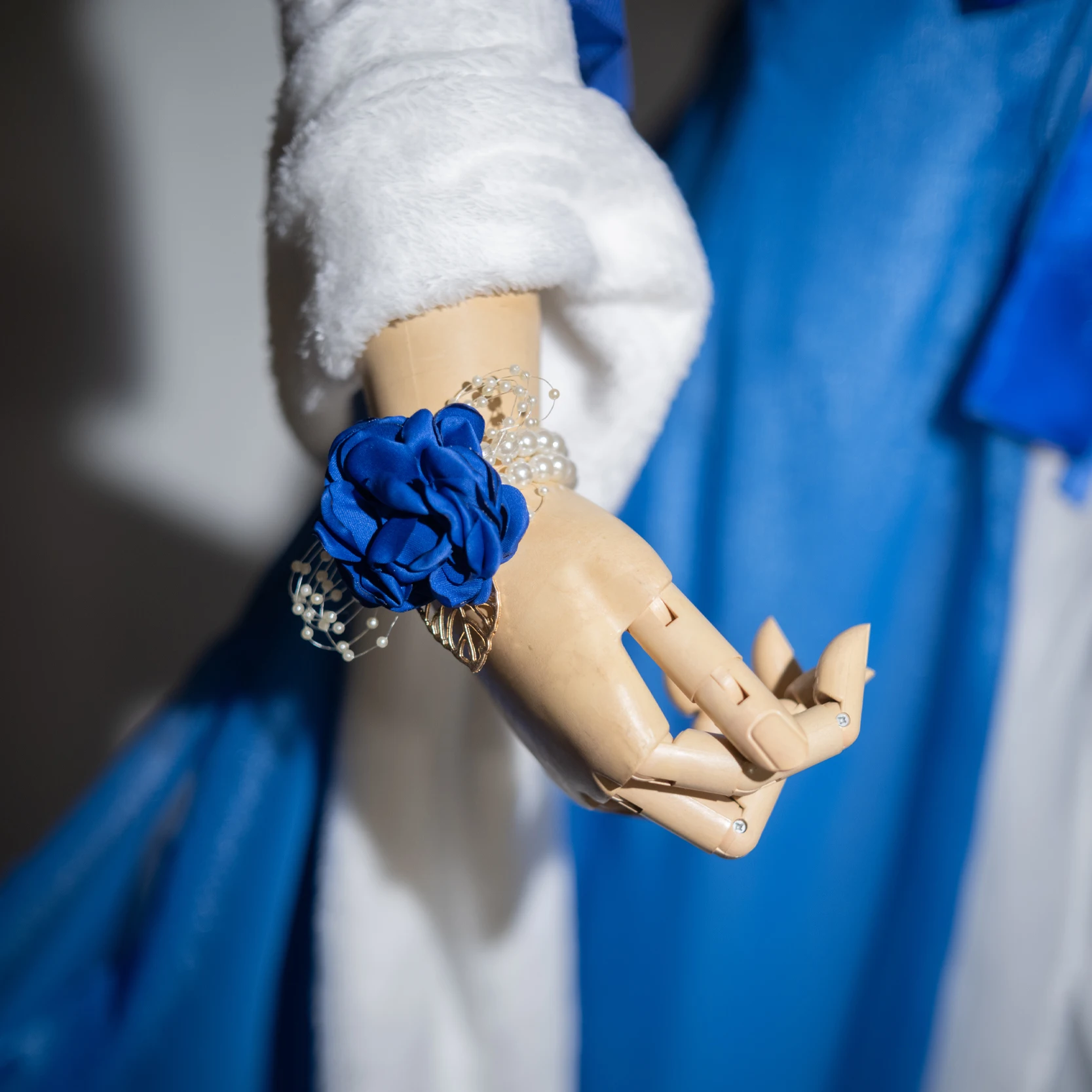 2025 جديد الأزرق الأرشيف شينانو تأثيري حلي هالوين عيد الميلاد لعب الأدوار حفلة كوميدية زي Mooyiyi كوس لطيف S-XL فستان