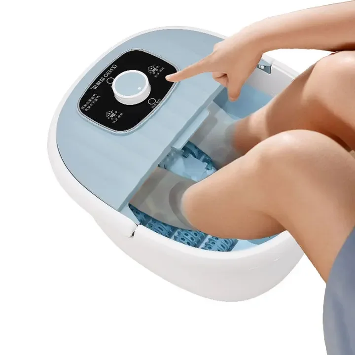 

Foot Massager Heating Spa Bath Automatic Motorized Roller Massager Foot Spa