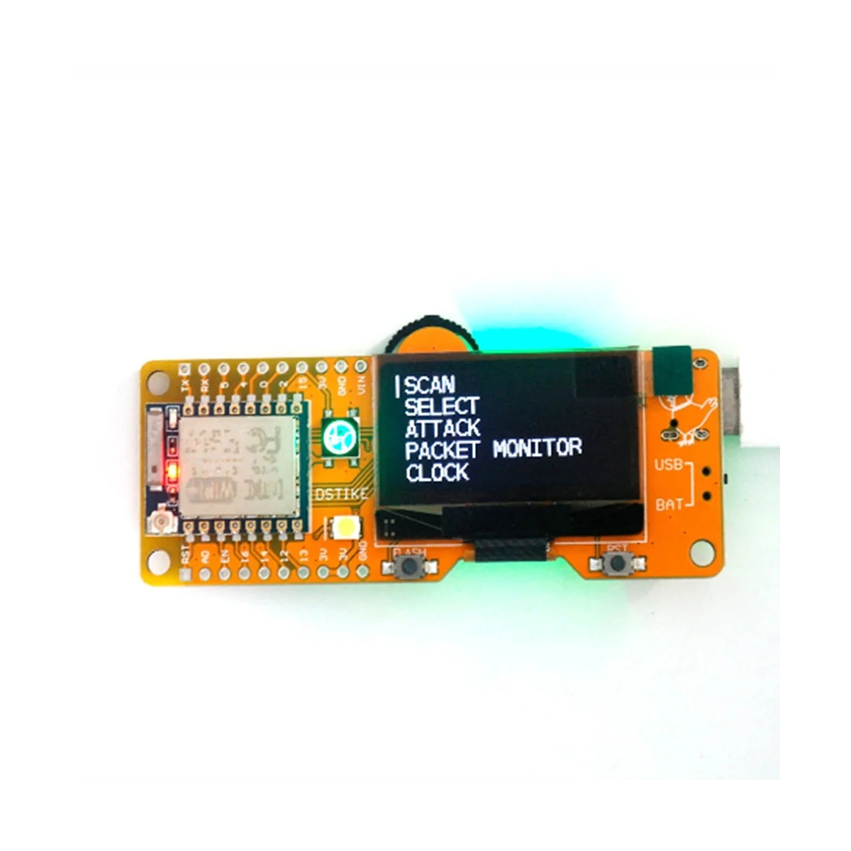WiFi Deauther Mini V3 ESP8266 with 1.3inch OLED Development