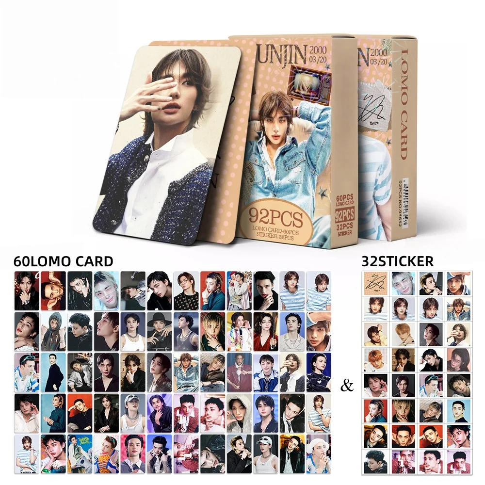 92pcs Photo Small card New Album Boy Group Sticker New FELI Card LOMO Card High-Definition Photo Collectible Cards Fans Gifts view 5
