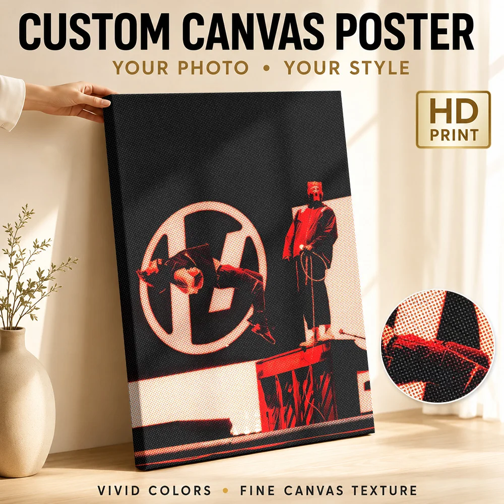 Twenty One Pilots Concert Tribute Canvas Painting Poster Bold Style Wall Art With Personalized Photo For Bedroom Ideal Fan Gift