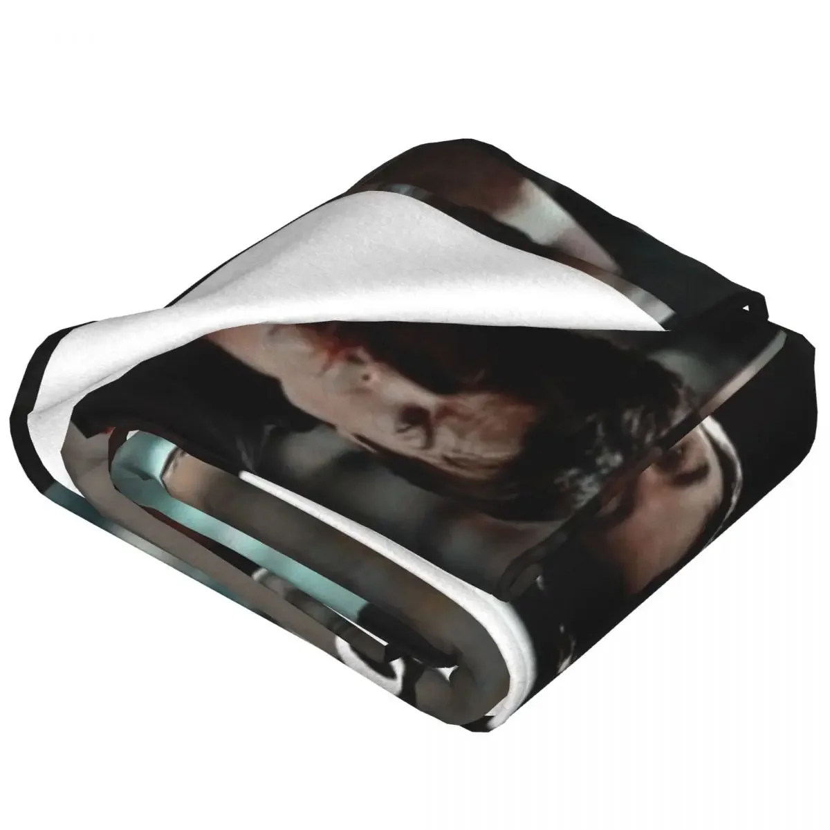The V-Vampire Diaries Blanket D-Damon Salvatores Photo Travel Flannel Throw Blanket Soft Warm Bedroom Custom DIY Bedspread Gift