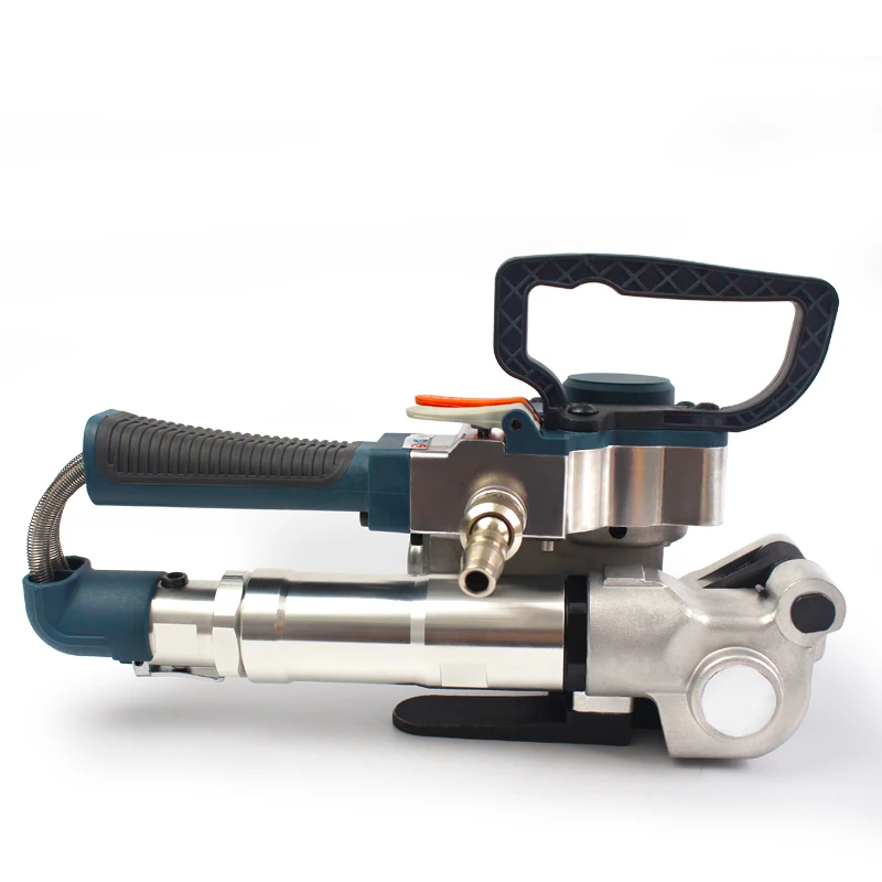 AQD19 เครื่องรัดสายรัดแบบนิวเมติก PP Bundle เครื่องรัดกล่องกระดาษ เครื่องรัดสายรัดมือถือ