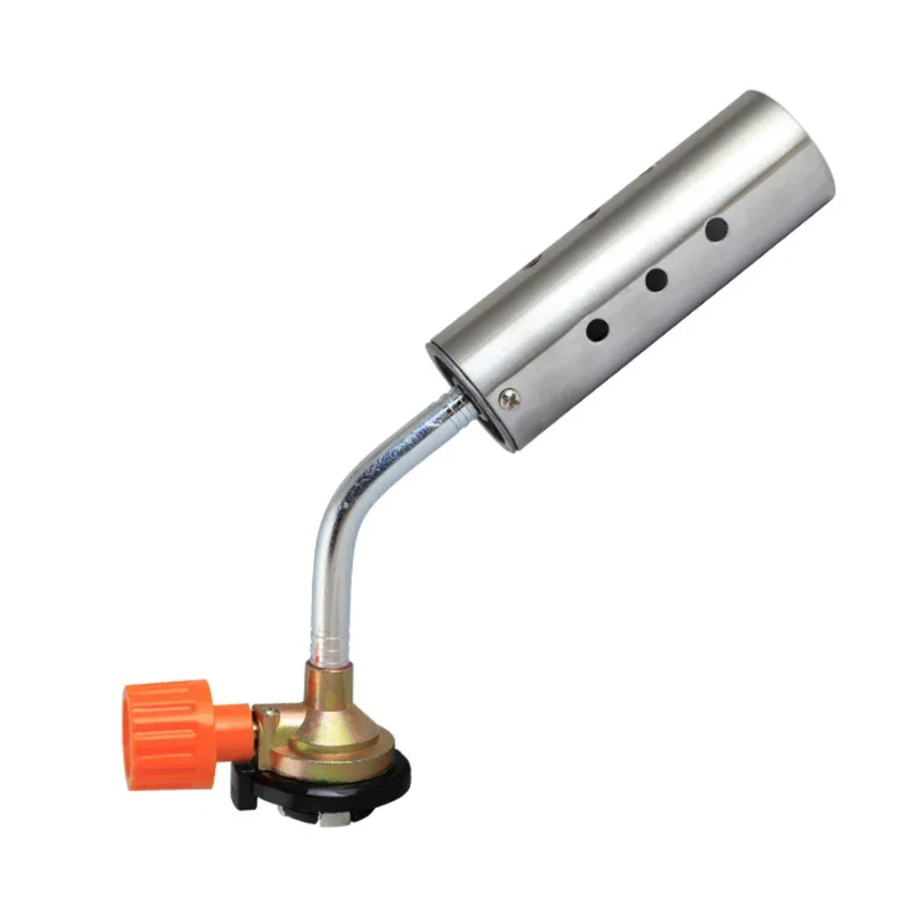 Welding Gas Torch Flame Gun High Temperature Butane Burner Outdoor Camping BBQ Flamethrower Lighter Heating Welding Equipment
