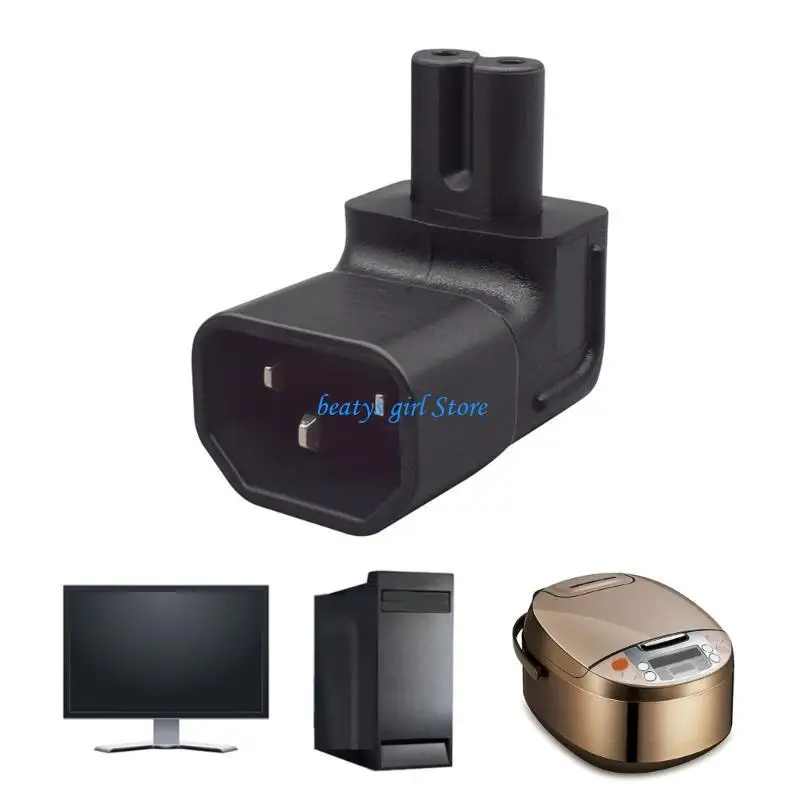 

C7AB Power Adapter Converter 10A to 16A Male Female Connector IEC C14 to C19 Conversion
