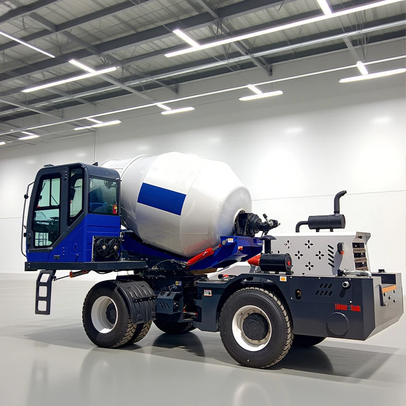 10m³ Self Loading Concrete Mixer Truck with Automatic Water System and Precise Measurement for High Quality Concrete Production