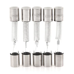 10PCS Steel Plastic PVC Material 5KV Microwave Oven High Voltage Fuse Tube With Shell Sleeve 0.65A 0.7A 0.75A 0.8A 0.9A