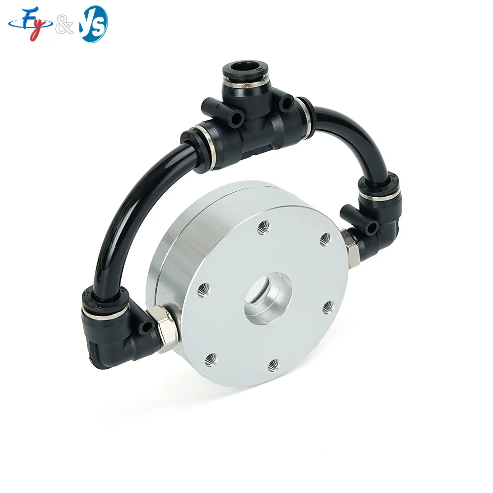 1pc Aluminum Alloy Circular Air Knife, 360 Degree Drying and Water Blowing Nozzle, Industrial Super Air Knife,Low Noise
