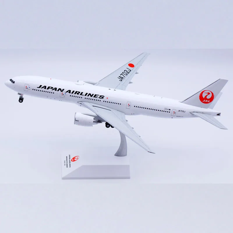 SA2043 Alloy Collectible Plane Gift JC Wings 1:200 Japan Airlines JAL Boeing B777-200 Diecast Aircraft Model JA702J With Stand