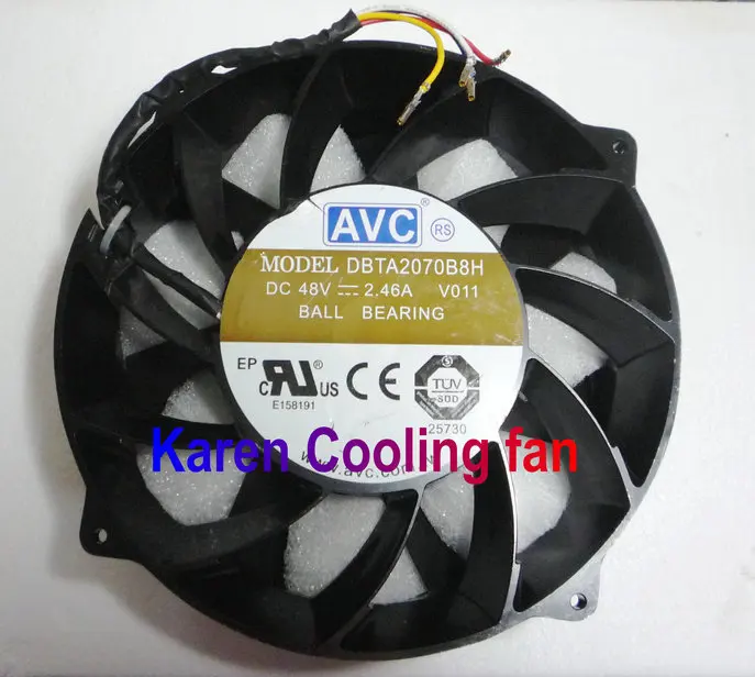 

AVC 20CM DBTA2070B8H 2070 48V 2.46A strong winds of cooling fan 200*70mm THB2048HG