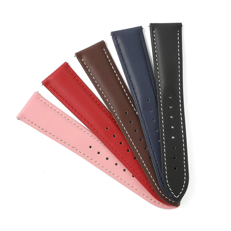 Quickfit 20 22 26 mm Leather Strap For Garmin Watch Fenix 5 6 6S 7 Pro 7S 7X 8 AMOLED 43 47 51 Enduro 1 2 3 Approach S70 Band
