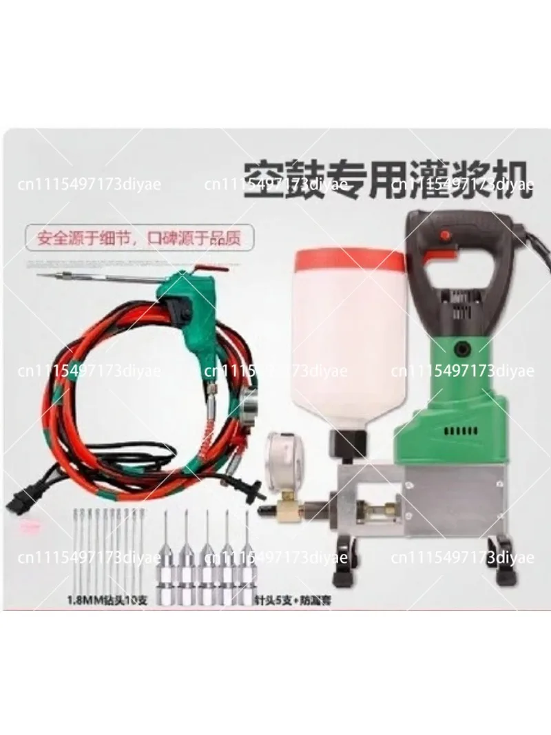 Tile Grouting Machine for Hollow Drum Repair, Marble Stone Filler Injection Glue, Floor Tile Repair Tool