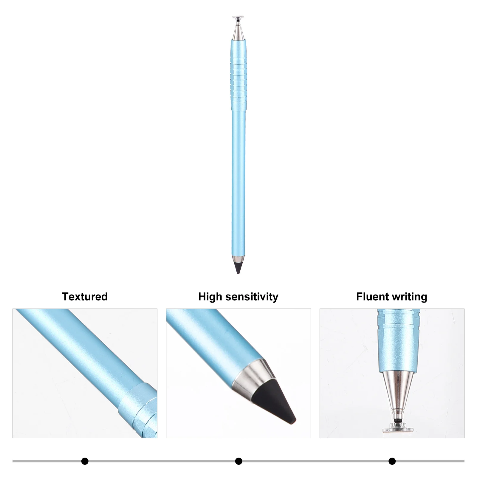 

Stylus Pen Capacitive High Sensitivity Precise Control Comfortable Grip Anti-Fingerprint for Most Touch Screen Devices Portable