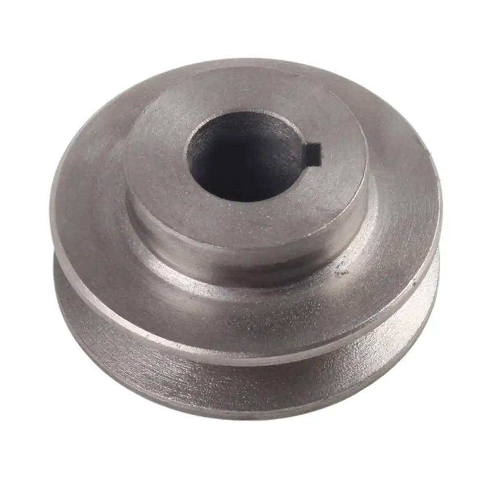Machine Installation V-Belt Pulley High Quality Cast Iron Pulley Grey 8 Specifications Available Air Compressor Part Drive Wheel