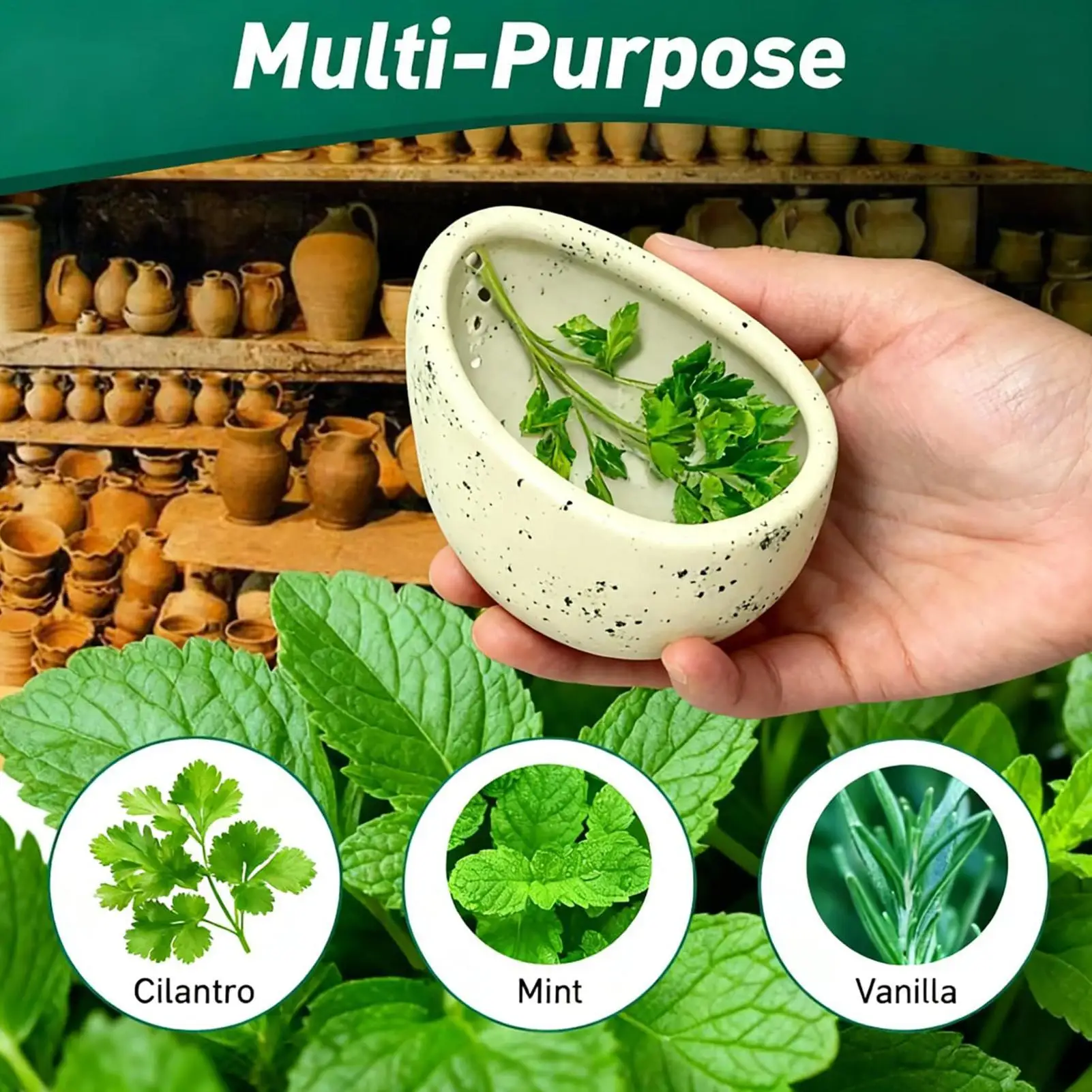 

Чаша для зачистки ванили, керамическая кухонная овощечистка с несколькими отверстиями, кухонная керамическая чашка для зачистки ванили для приготовления ошейника