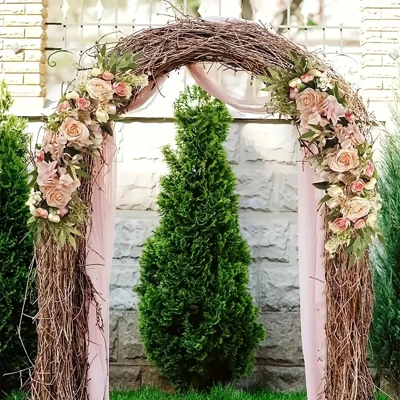 Artificial Flower Decoration for Wedding Chairs Table Flower Bar Mirror Front Door Spring Summer Wedding Decoration Party