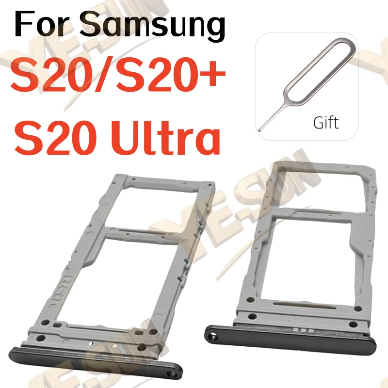 

For Samsung Galaxy S20 S20Ultra S20+Plus SIM Card Tray Drawer Holder Dual Slot Replacement Parts