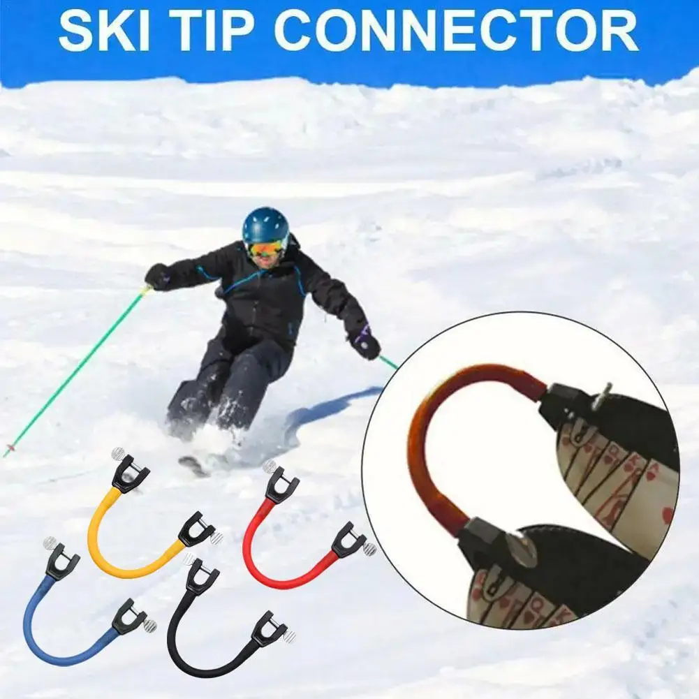 Newest Ski Tip Connector Beginners Winter Children Adults Ski Training Aid Outdoor Exercise Skiing Sport Snowboard Accessories