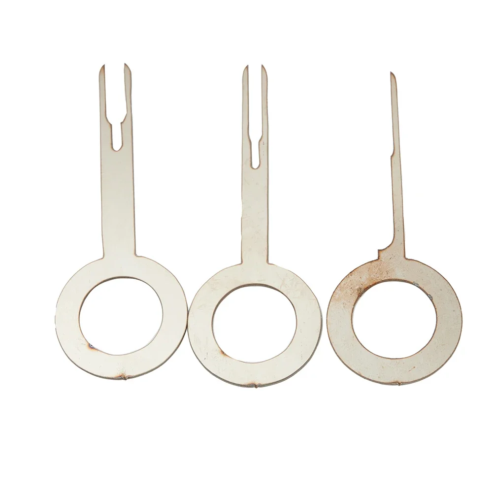 3 uds Terminal eléctrico de coche Pin de llave cableado conector de engarzado herramienta extractora Accesorios Coche arnés conexión herramienta de selección