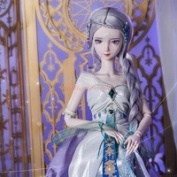 60cm Yeloli Doll Coldness Luo Li Ice Water Princess Silver Dust Le Princess Wang Moling Princess Jasmine Girl Gifts