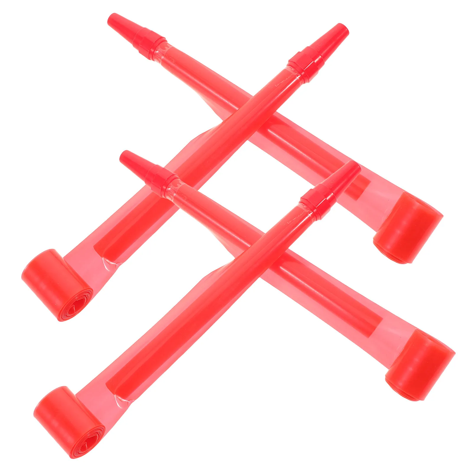 

4Pcs Safe Kids Party Horns Blower Whistle - Lightweight Plastic Loud Crisp Sound Blowouts Noisemakers for Birthday Party