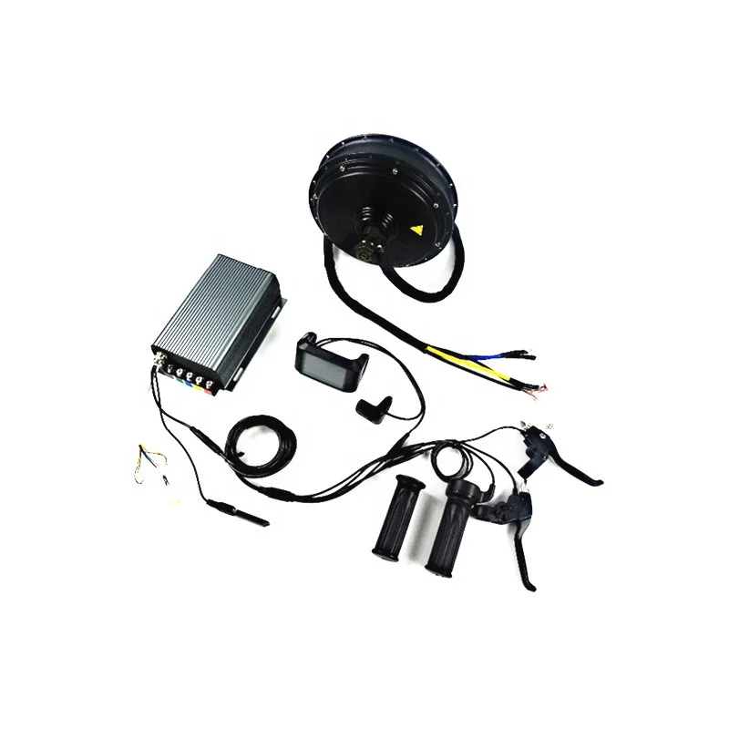 

Hot In Europe 100km/h 72v Electric Car Bike Dual Motor Conversion Kit QS 5kw