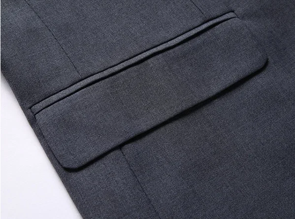 2026 Hochwertiger Herrenanzug in Unifarbe für Smart Casual Business, Hochzeit, Bankett, Bräutigam, Trauzeuge, Modetrend – Detail 31
