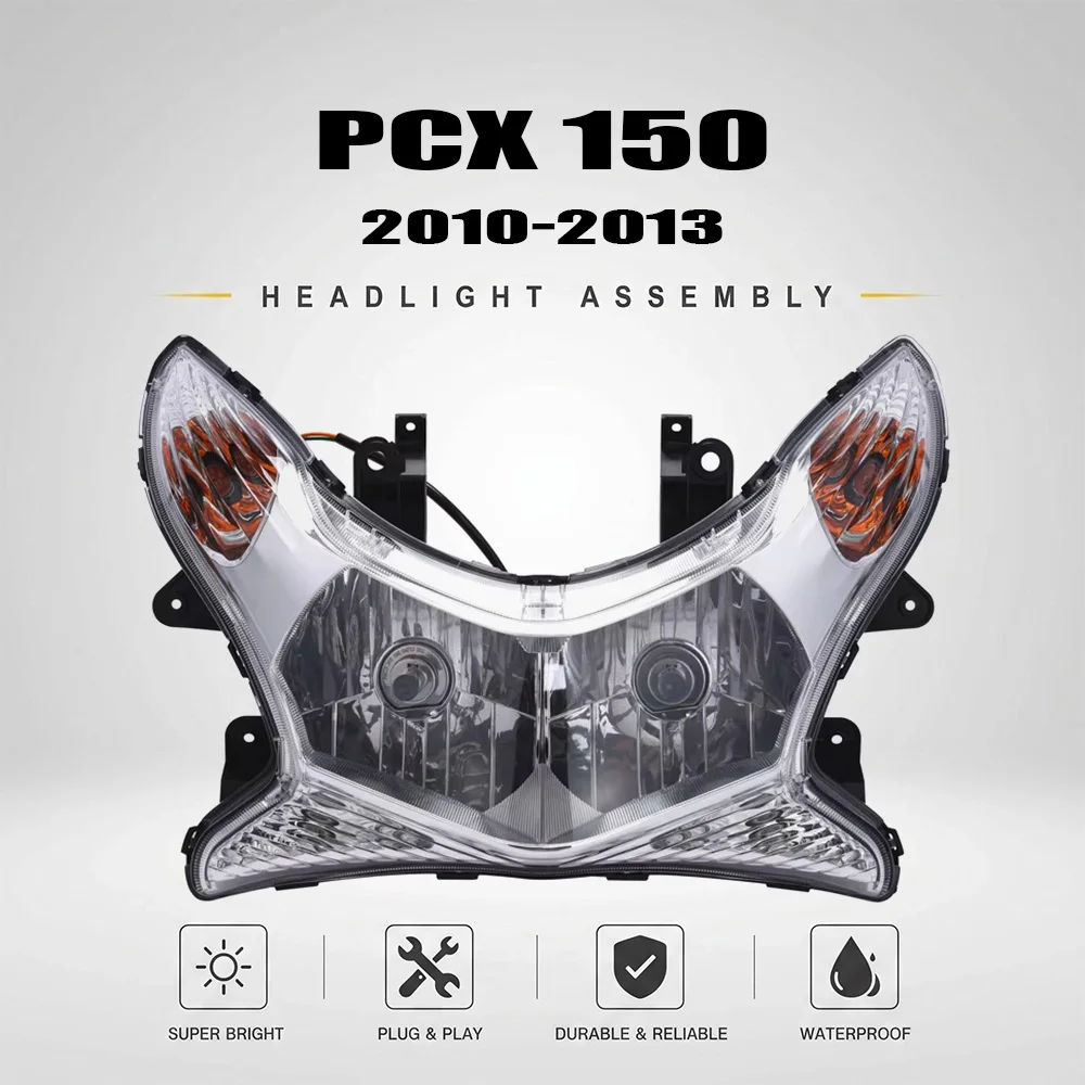 

For Honda PCX125 PCX150 2010-2013 Motorcycle Headlight Head Lamp Assembly