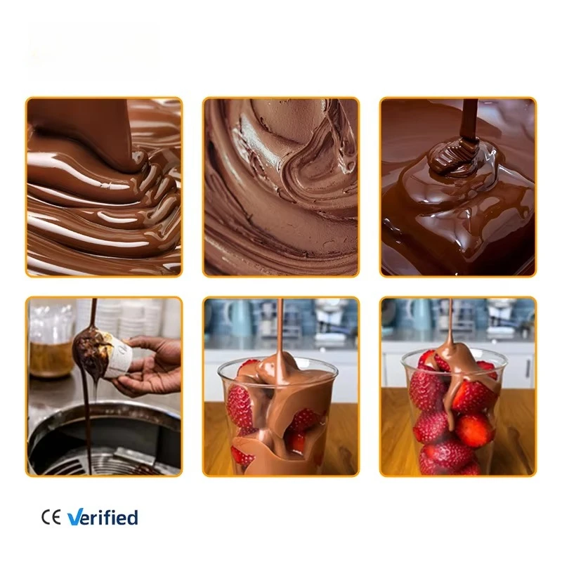LST Home Use Chocolate Making Machine New Design for Tempering Coating for Ice Cream and Nut Industries' Chocolate Melting