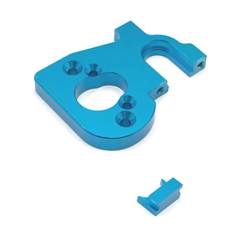 RC Car Motor Holder Replacement Accessories Fit for 144001 1/14 4WD RC Car Parts,Blue