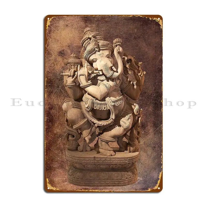 Ganesh Metal Sign Printed Wall Decor Wall Decor Cinema Cinema Tin Sign Poster