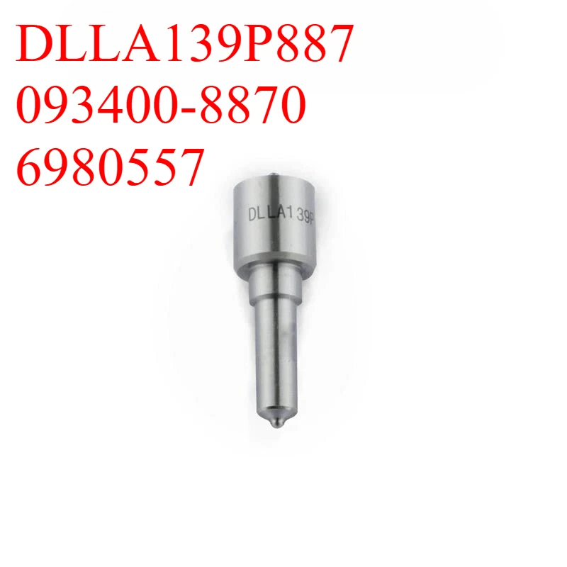 4Pcs Injector Nozzle DLLA139P887 093400-8870 6980557 For John Deere 4045T 6068T 095000-6492 RE529118