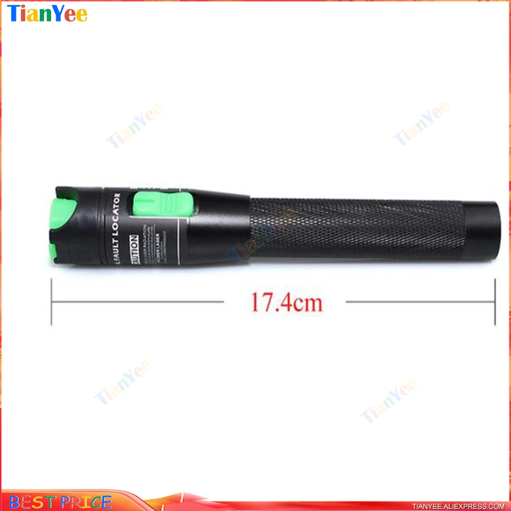 1 ~ 30MW Fiber Optic Tester Pen Type Red Laser Light Visual Fault Locator for Type SC/FC/ST 1mw/5mw/10mw/20mw/30mw