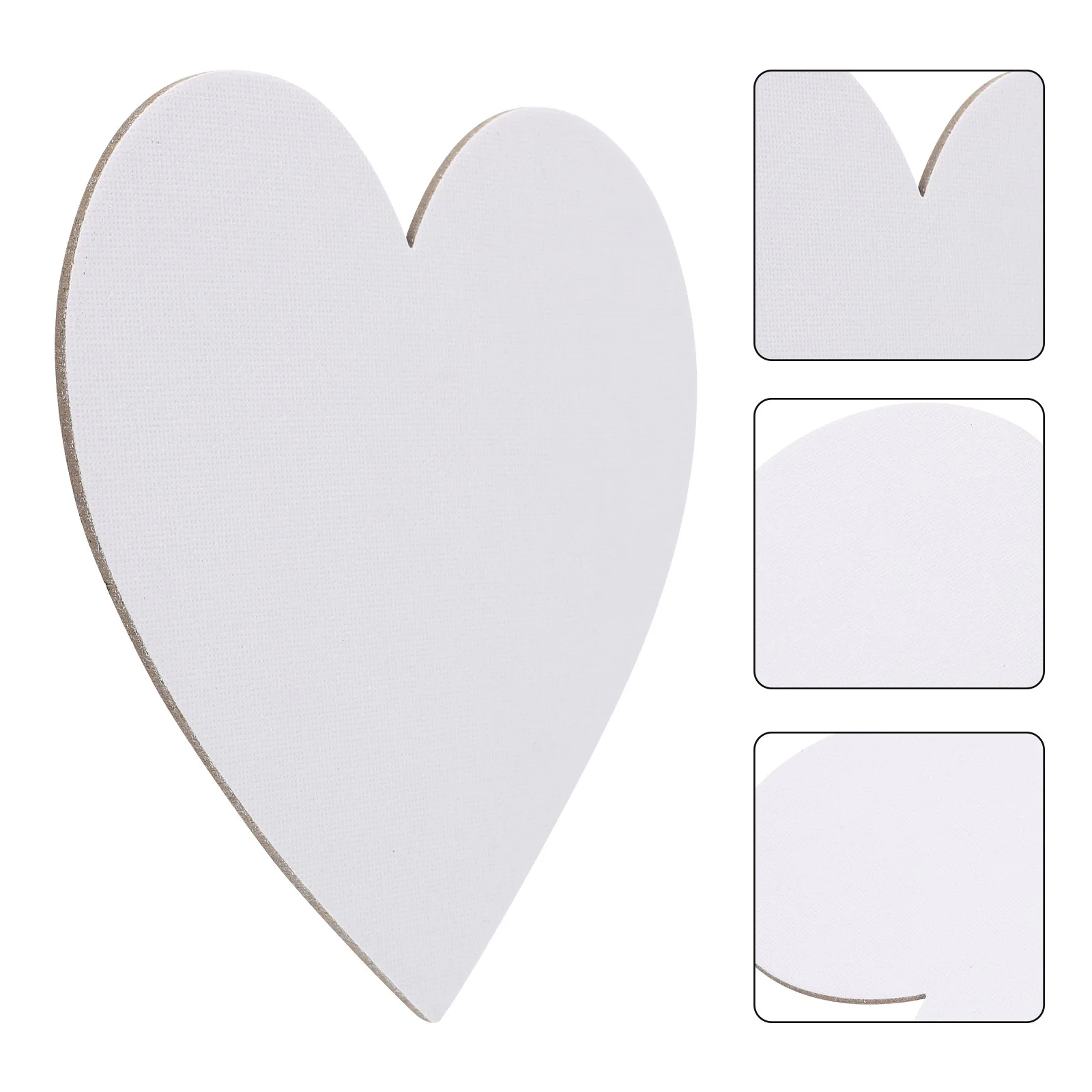 

8pcs Blank Painting Board Premium Canvas Wood Material Round Edge Smooth Surface For Art Students Oil Paint Sketchpad Acrylic