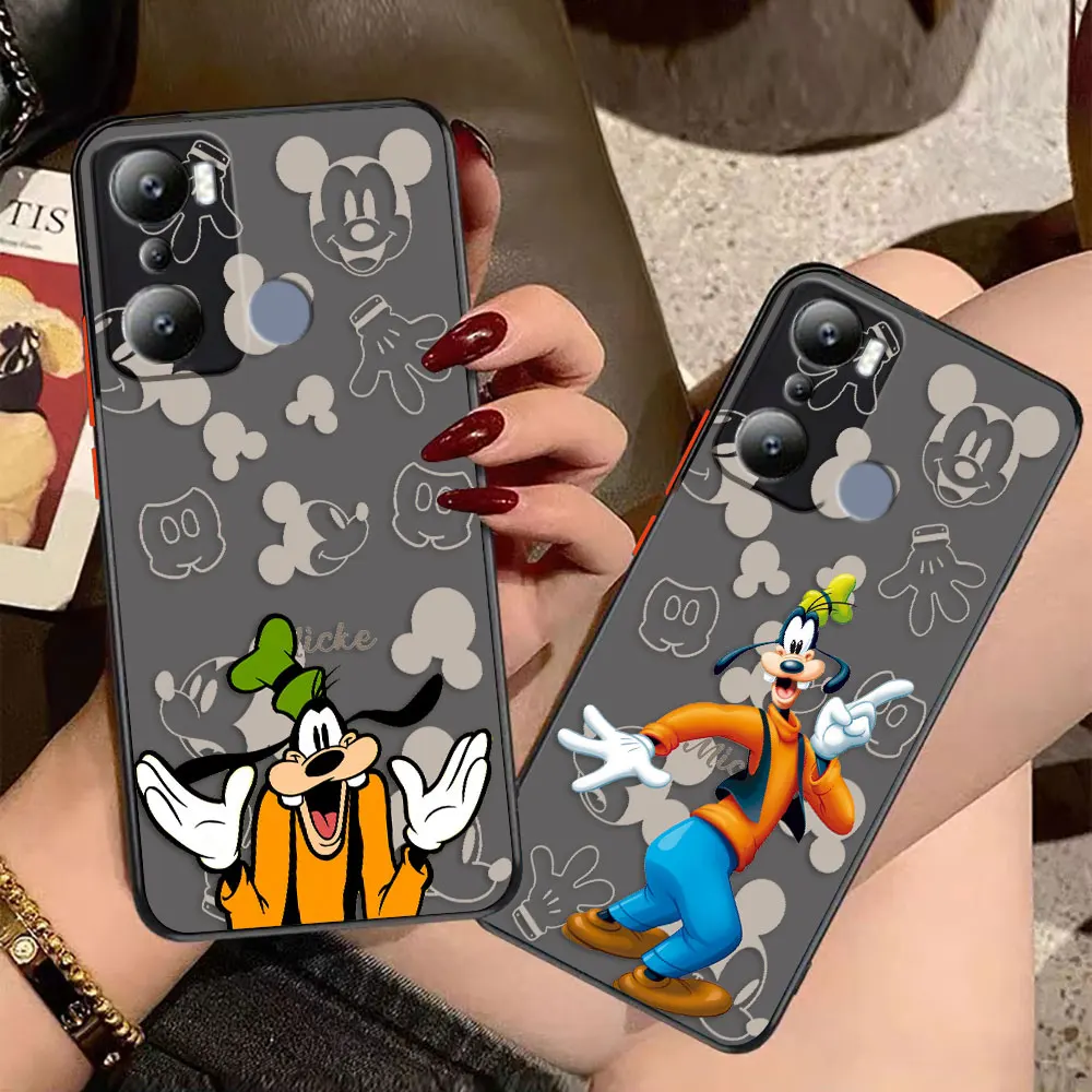 Anime Lovely Goofy Matte Phone Case for infinix HOT 20I 12 12I 11 11S 10 10I 10S PLAY 9 Pro POVA 3 CAMON 15 17P Case Funda Shell