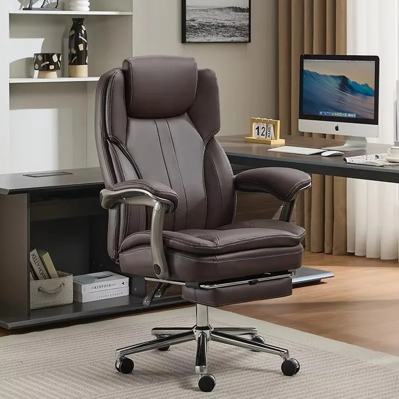 Comfy Rest Adjustable Office Chair Swivel Backrest Cheap Design Office Chair Ergonomic Rolling Wheel Silla Escritorio Furniture