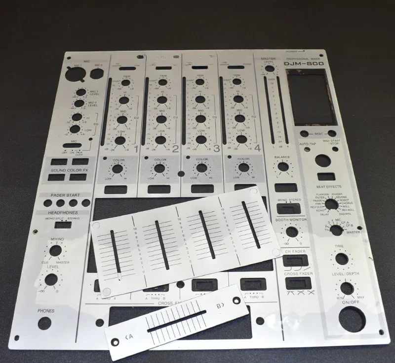 

DJM800 mixing console panel skin in PVC material quality suitable for Pioneer controllers