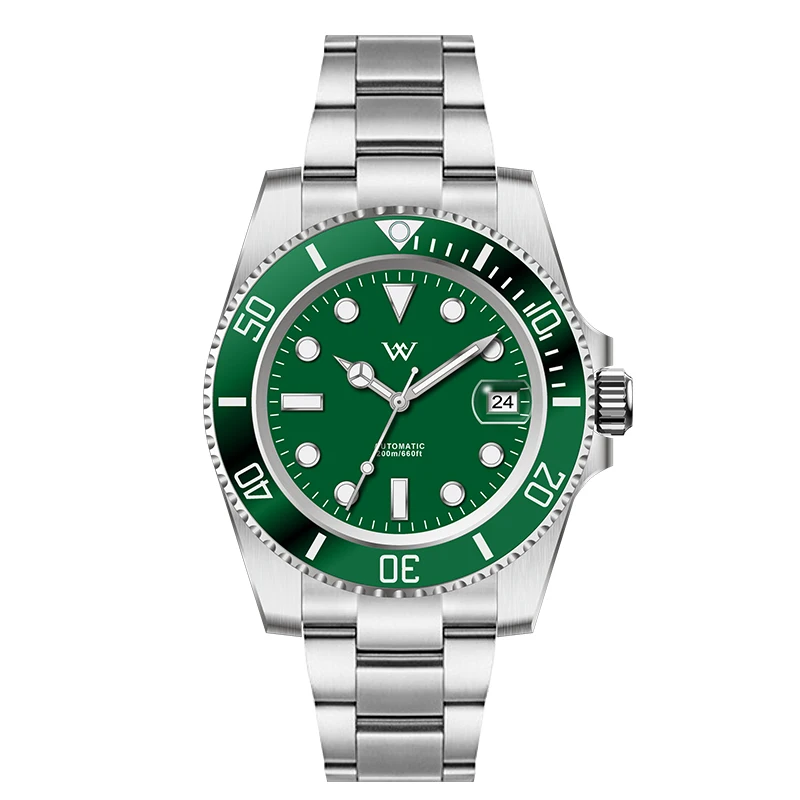 WM Watch 2025 New Men's Automatic Mechanical Watch Sapphire Glass AR Coated 200M Waterproof Watch WM229m