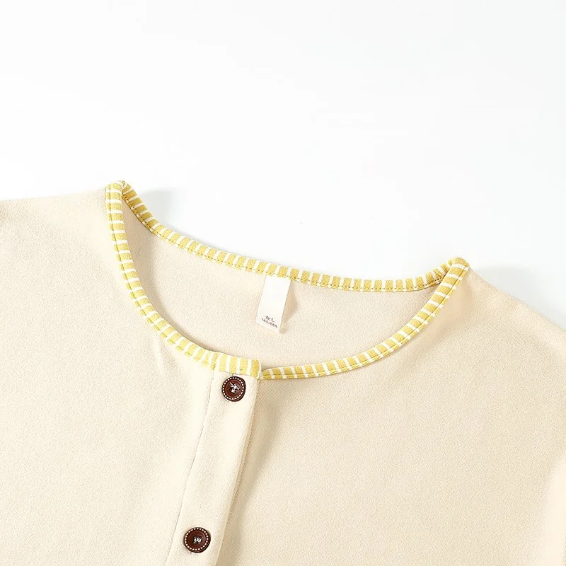 

Комплекты пижам для сна: женский пижамный комплект из хлопка и шелка больших размеров, ультрамягкий, на пуговицах, с воротником, с длинными рукавами, брюки-капри, унисекс