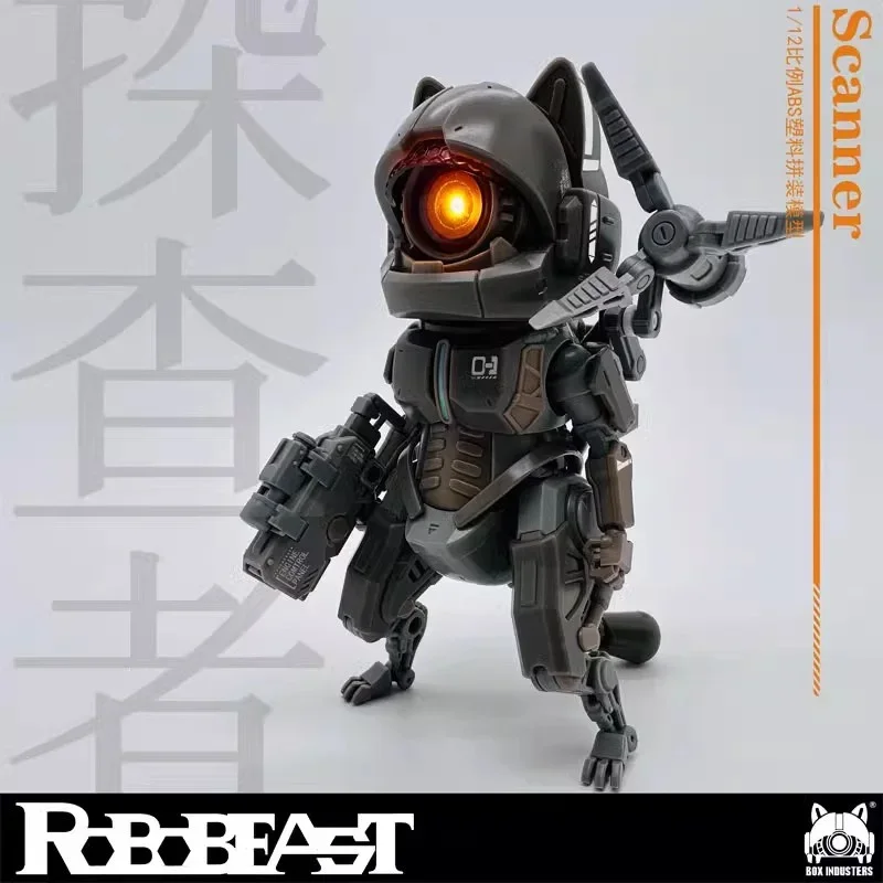 Robobeast Scanner Neko Cat 1/12 Action Figure 