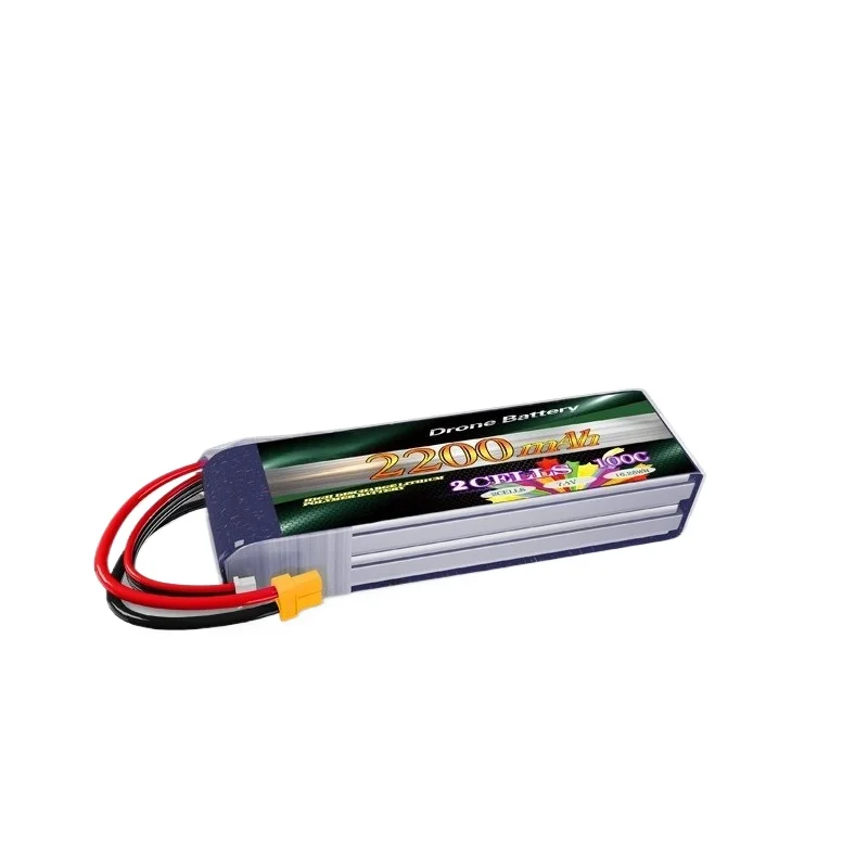For FPV Freestyle Racing Drone,for Fixed Wing Aerial Photography Drones Battery 2200mAh 2S 3S 4S 6S 100C High-rate Drone Battery