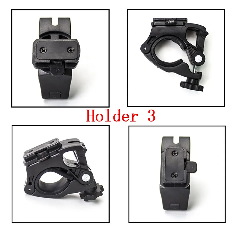 Bike Lights Quick Release Bicycle Headlight Holder Front LED Lamp Buckle Adaptor Bracket Cycling Accessories