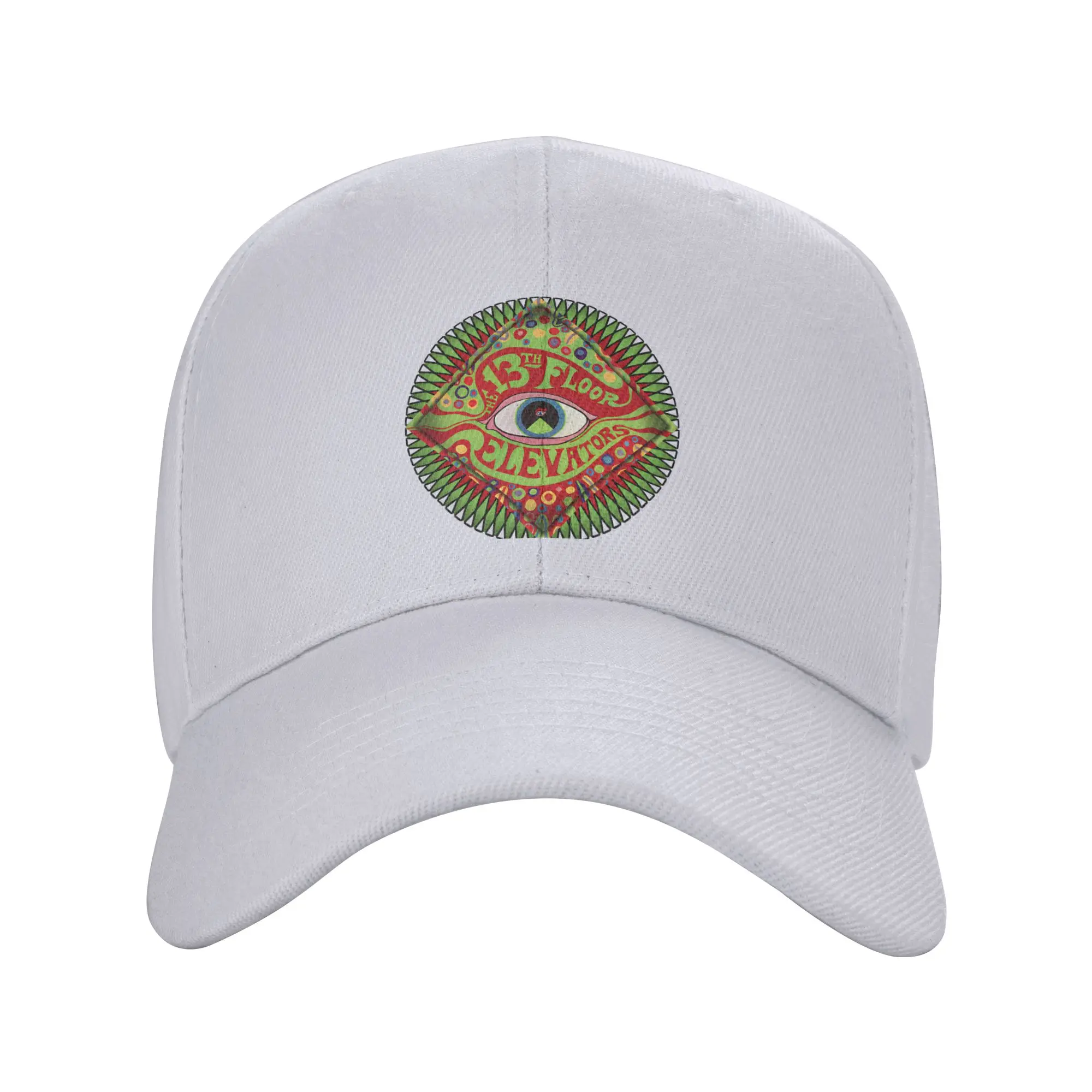 Fashion 13th Floor Elevators Curved Brim Baseball Cap Sporty Casual Sun Caps