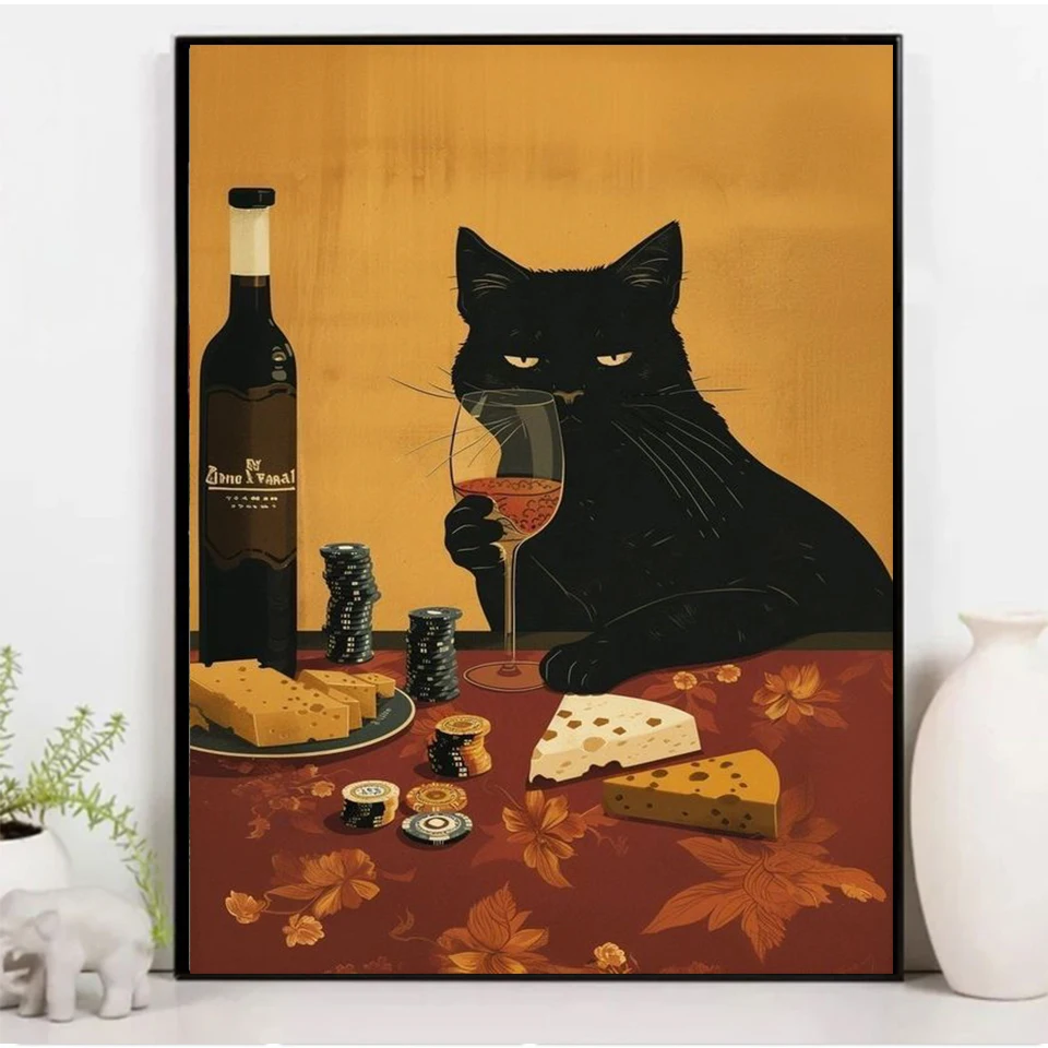 5d Diy Diamond Painting Animal Full Embroidery Cat Diamond Mosaic Art Funny Home Decoration Picture Craft Kit