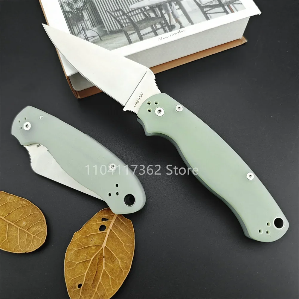 NEW C81 Ball Bearing Pocket Folding Knife CPM-S30V Blade G10 Handle Tactical Hunting Knives Outdoor Defense Camping EDC Tools